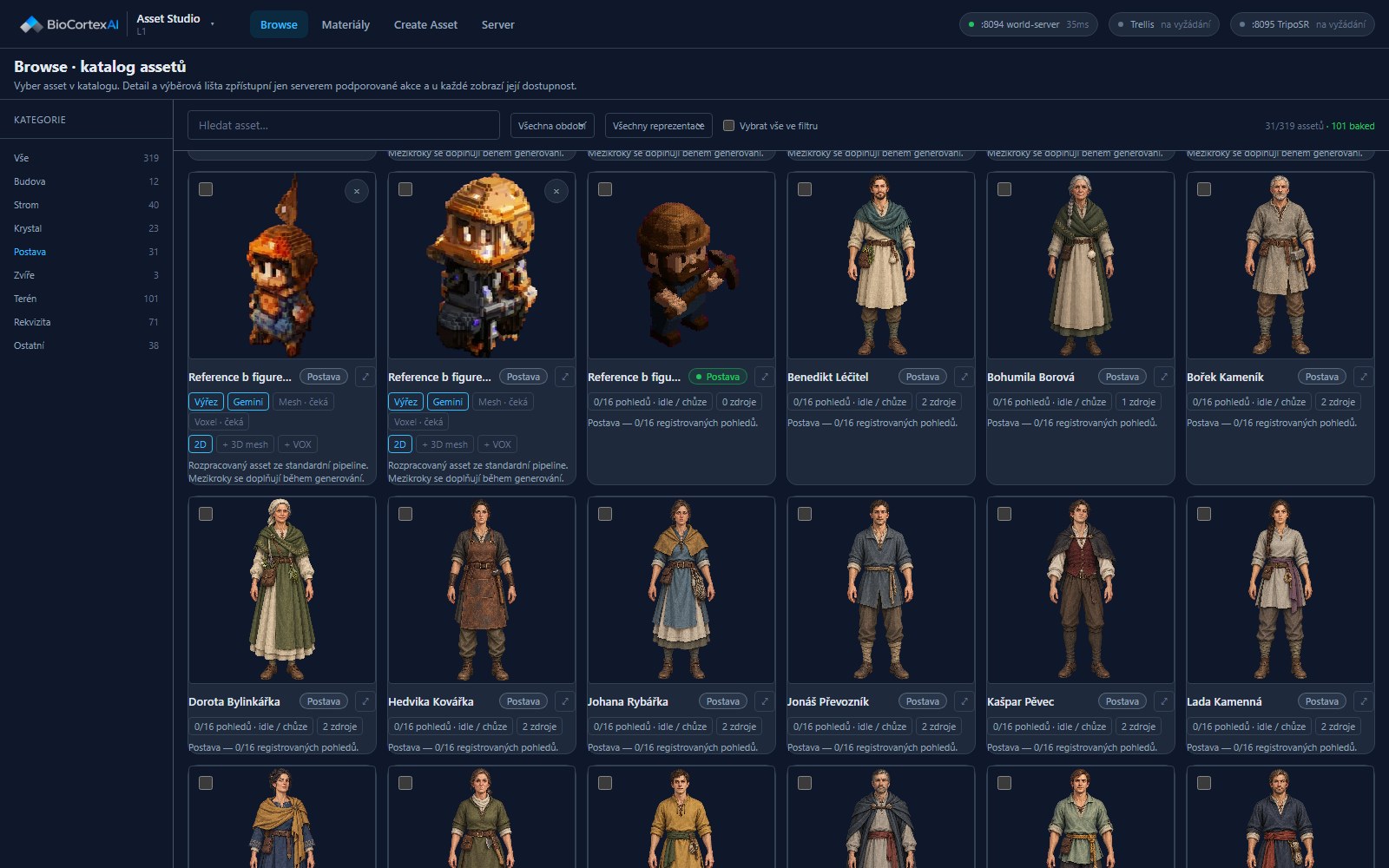 BioCortexAI Asset Studio