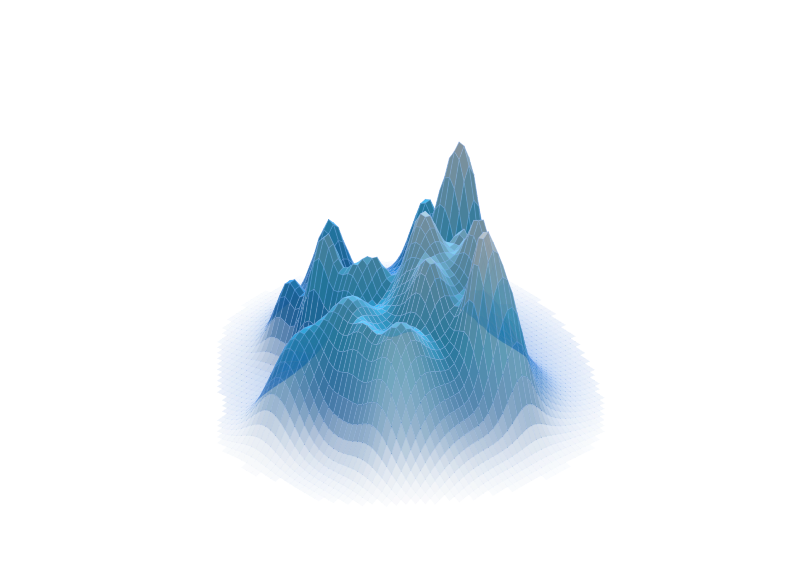 NCM 3D Latent Terrain